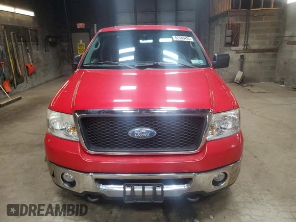 2008 Ford F-150 XLT with VIN 1FTPX14558FB32878, listed as a Copart auction lot 52386485 with 54,125 mi miles and Clean Title. Bid and sale history available at carsss.com. Image 5.