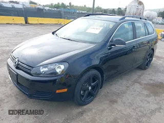 2014 Volkswagen Jetta SportWagen TDI with VIN 3VWPL7AJ4EM627484, listed as a IAAI auction lot 42047813 with 37,806 mi miles. Bid and sale history available at carsss.com. Image 2.