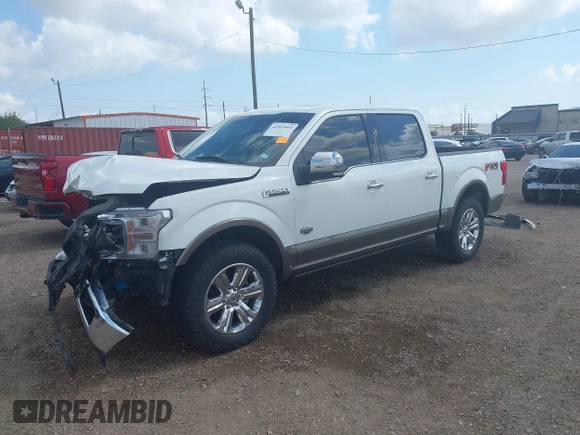 2020 Ford F-150 XL with VIN 1FTEW1E41LFA48517, listed as a IAAI auction lot 42023461 with 94,635 mi miles and . Bid and sale history available at DreamBid. Image 2.