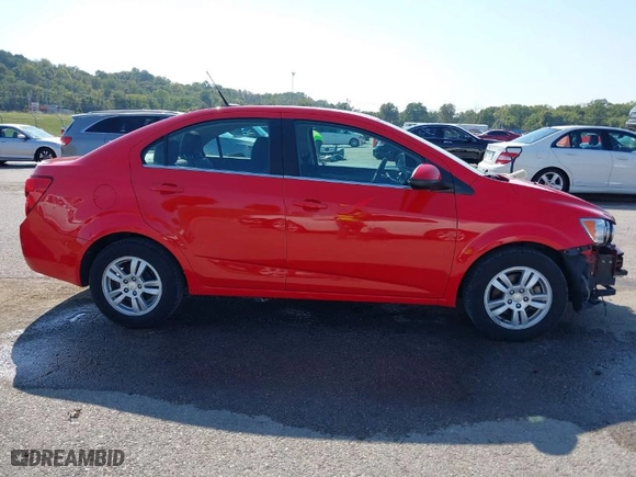 2014 Chevrolet Sonic LT with VIN 1G1JC5SH1E4227637, listed as a IAAI auction lot 40574546 with 75,055 mi miles. Bid and sale history available at carsss.com. Image 14.