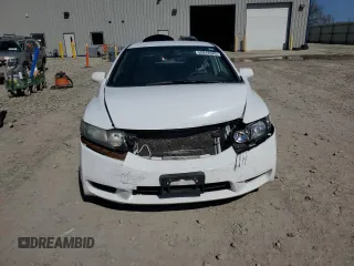 2011 Honda Civic LX with VIN 19XFA1F57BE021163, listed as a Copart auction lot 55912685 with 196,744 mi miles and Non Repairable. Bid and sale history available at DreamBid. Image 5.