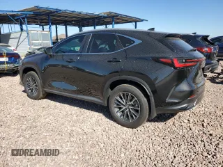 2025 Lexus NX with VIN 2T2GGCEZ9SC062603, listed as a Copart auction lot 77152434 with 6,945 mi miles and Salvage Title. Bid and sale history available at carsss.com. Image 2.