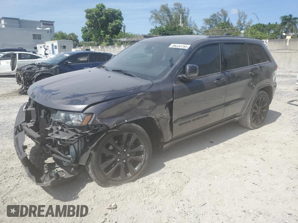 2019 Jeep Grand Cherokee Altitude with VIN 1C4RJEAG7KC672863, listed as a Copart auction lot 56233795 with 97,799 mi miles and Salvage title. Bid and sale history available at DreamBid. Image 1.