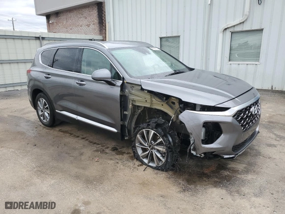 2019 Hyundai Santa Fe SEL with VIN 5NMS33AD4KH004705, listed as a Copart auction lot 49668165 with 26,922 mi miles and Salvage Title. Bid and sale history available at carsss.com. Image 4.