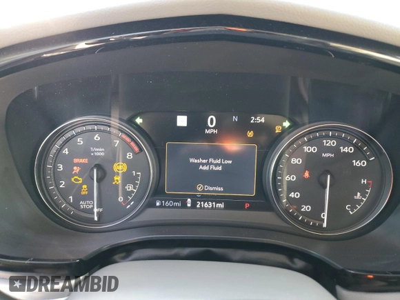 2023 Cadillac XT5 FWD Premium Luxury with VIN 1GYKNCRS7PZ150378, listed as a Copart auction lot 84757014 with 21,631 mi miles and Salvage Title. Bid and sale history available at carsss.com. Image 9.