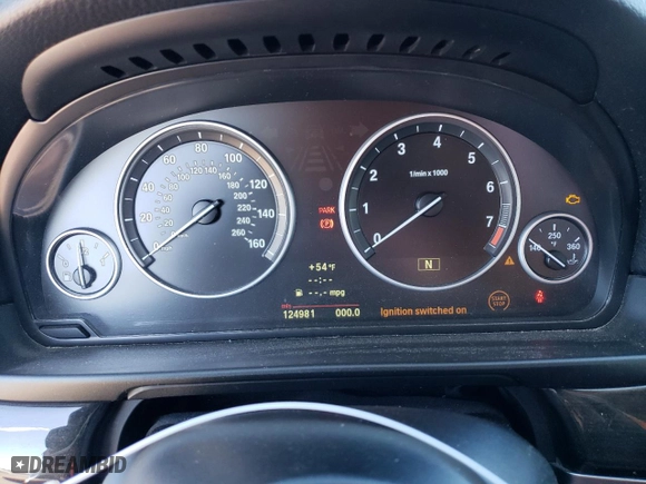 2012 BMW 5 Series 528i with VIN WBAXG5C51CDX01641, listed as a Copart auction lot 45061315 with 124,981 mi miles and Salvage Title. Bid and sale history available at carsss.com. Image 9.