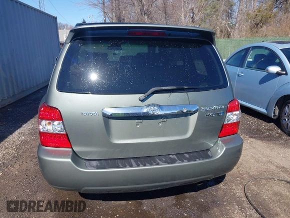 2007 Toyota Highlander Hybrid with VIN JTEGW21A870018929, listed as a IAAI auction lot 41735701 with 218,607 mi miles. Bid and sale history available at carsss.com. Image 16.