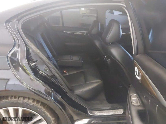 2019 Infiniti Q50 3.0t LUXE with VIN JN1EV7AR1KM553543, listed as a IAAI auction lot 41084887 with NaN miles. Bid and sale history available at carsss.com. Image 8.