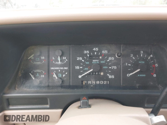 1994 Ford Explorer Eddie Bauer с VIN 1FMDU34X0RUB04469, выставлен на аукционе IAAI как лот 42204709 с пробегом 97 367 миль миль и . История ставок и продаж доступна на DreamBid. Изображение 7.