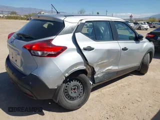 2020 Nissan Kicks S with VIN 3N1CP5BV2LL524100, listed as a IAAI auction lot 41829663 with 50,530 mi miles. Bid and sale history available at carsss.com. Image 4.