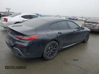 2022 BMW 8 Series M850i with VIN WBAGV8C0XNCH63529, listed as a Copart auction lot 86139494 with 78,710 mi miles and Salvage title. Bid and sale history available at DreamBid. Image 3.