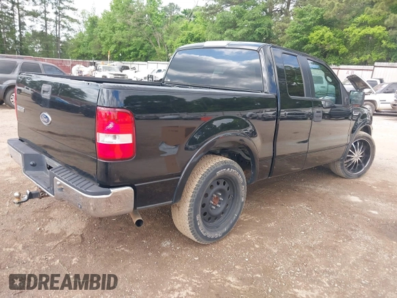 2005 Ford F-150 XLT with VIN 1FTRX12535KC63757, listed as a IAAI auction lot 42044503 with 247,891 mi miles. Bid and sale history available at carsss.com. Image 4.