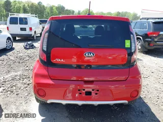 2018 Kia Soul + with VIN KNDJP3A53J7612357, listed as a IAAI auction lot 41994031 with 147,353 mi miles. Bid and sale history available at carsss.com. Image 16.