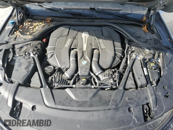 2016 BMW 7 Series 750i with VIN WBA7F0C50GGM20697, listed as a Copart auction lot 78850524 with 126,518 mi miles and Salvage Title. Bid and sale history available at carsss.com. Image 11.
