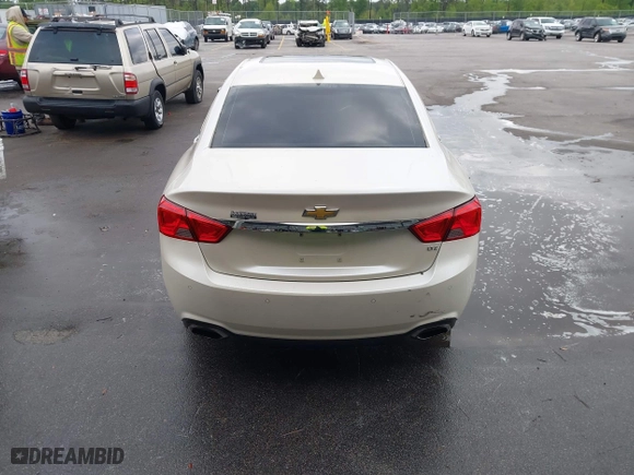 2014 Chevrolet Impala LTZ with VIN 1G1155S38EU105260, listed as a IAAI auction lot 42012082 with 230,407 mi miles. Bid and sale history available at carsss.com. Image 16.