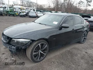 2008 BMW 3 Series 335xi with VIN WBAVD53598A009670, listed as a IAAI auction lot 38985826 with 999,999 mi miles. Bid and sale history available at carsss.com. Image 2.