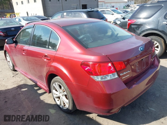 2013 Subaru Legacy Special Sports with VIN 4S3BMBG65D3039044, listed as a IAAI auction lot 41898083 with 186,044 mi miles and . Bid and sale history available at DreamBid. Image 3.