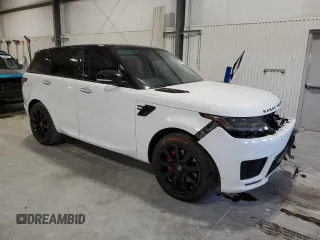 2019 Land Rover Range Rover Sport HST with VIN SALWS2SU3KA862151, listed as a Copart auction lot 89407105 with 75,198 mi miles and Salvage title. Bid and sale history available at DreamBid. Image 4.