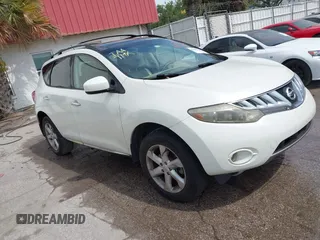 2010 Nissan Murano S z VIN JN8AZ1MU9AW009571, wystawiony jako IAAI lot #42088363 z przebiegiem 266 307 mil mil oraz . Historia ofert i sprzedaży dostępna na DreamBid. Obrazek 1.