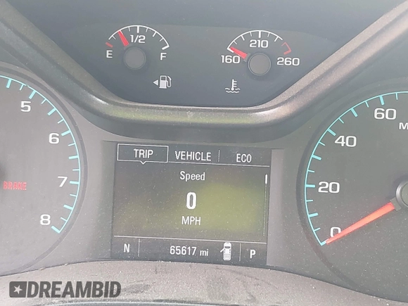 2020 Chevrolet Colorado 4WD Work Truck with VIN 1GCGTBEN8L1156811, listed as a IAAI auction lot 42273222 with 65,617 mi miles and . Bid and sale history available at DreamBid. Image 7.
