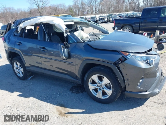 2020 Toyota RAV4 XLE with VIN 2T3P1RFV4LC077779, listed as a IAAI auction lot 41752269 with 55,091 mi miles and . Bid and sale history available at DreamBid. Image 1.