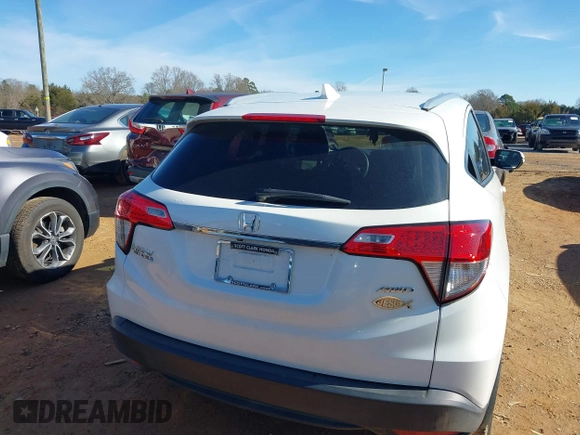 2022 Honda HR-V EX with VIN 3CZRU6H51NM721926, listed as a IAAI auction lot 41567676 with 57,615 mi miles. Bid and sale history available at carsss.com. Image 17.