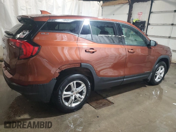 2019 GMC Terrain SLE with VIN 3GKALTEV3KL277382, listed as a Copart auction lot 48848035 with 105,140 mi miles and Salvage Title. Bid and sale history available at DreamBid. Image 3.
