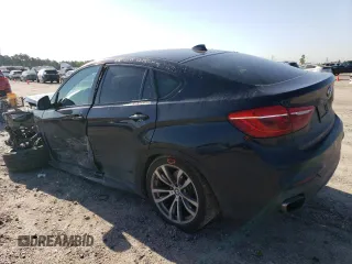 2016 BMW X6 xDrive50i with VIN 5UXKU6C58G0R33838, listed as a Copart auction lot 50343333 with 69,567 mi miles. Bid and sale history available at carsss.com. Image 2.