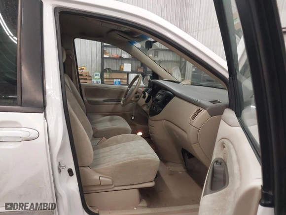 2003 Mazda MPV LX with VIN JM3LW28A930363655, listed as a IAAI auction lot 41668710 with 0 mi miles. Bid and sale history available at carsss.com. Image 5.