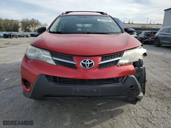 2013 Toyota RAV4 LE with VIN JTMZFREV0D5017369, listed as a Copart auction lot 52124735 with 65,863 mi miles and Salvage Title. Bid and sale history available at carsss.com. Image 5.