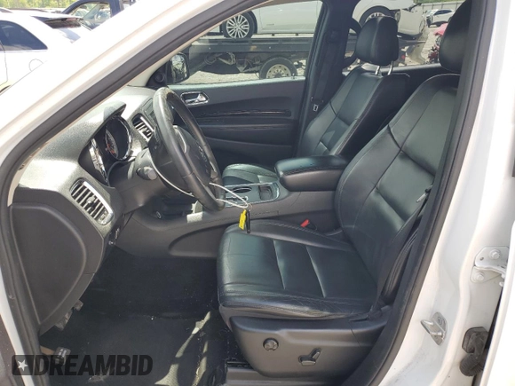2013 Dodge Durango Crew with VIN 1C4RDJDGXDC695231, listed as a Copart auction lot 56934625 with 156,858 mi miles and Salvage title. Bid and sale history available at DreamBid. Image 7.