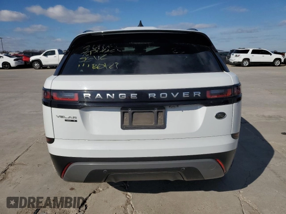 2018 Land Rover Range Rover Velar S with VIN SALYB2RX7JA759631, listed as a Copart auction lot 81831543 with 61,636 mi miles. Bid and sale history available at carsss.com. Image 6.