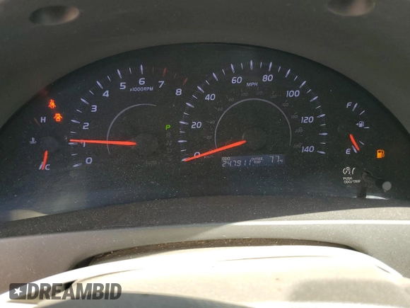 2011 Toyota Camry LE z VIN 4T1BF3EK6BU593874, wystawiony jako Copart lot #51959955 z przebiegiem 247 911 mil mil oraz Szkoda całkowita • Salvage title. Historia ofert i sprzedaży dostępna na DreamBid. Obrazek 9.