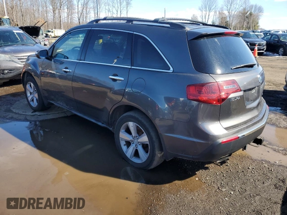 2012 Acura MDX Tech/Entertainment Pkg with VIN 2HNYD2H43CH512873, listed as a Copart auction lot 46310765 with 158,179 mi miles and Clean Title. Bid and sale history available at carsss.com. Image 2.