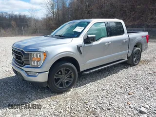 2021 Ford F-150 XL with VIN 1FTFW1E59MFA23945, listed as a IAAI auction lot 41635103 with 1 mi miles. Bid and sale history available at carsss.com. Image 2.