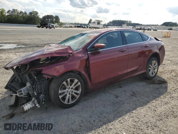2015 Chrysler 200 Limited z VIN 1C3CCCAB3FN576736, wystawiony jako Copart lot #52708175 z przebiegiem 137 417 mil mil oraz Szkoda całkowita • Salvage title. Historia ofert i sprzedaży dostępna na DreamBid. Obrazek 1.