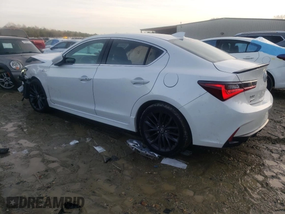 2019 Acura ILX Premium z VIN 19UDE2F8XKA000369, wystawiony jako Copart lot #43128315 z przebiegiem 43 503 mil mil oraz Szkoda całkowita • Salvage title. Historia ofert i sprzedaży dostępna na DreamBid. Obrazek 2.