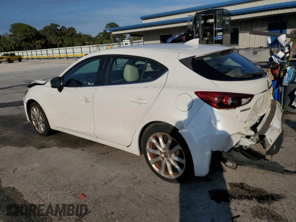 2015 Mazda 3 S Grand Touring with VIN JM1BM1M31F1274446, listed as a Copart auction lot 44356205 with 160,149 mi miles and Salvage Title. Bid and sale history available at DreamBid. Image 2.