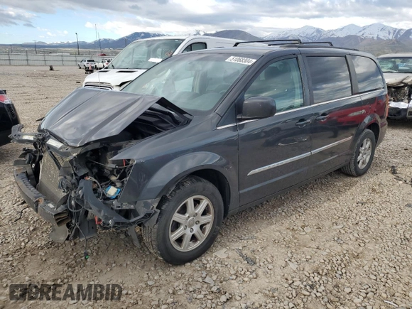 2012 Chrysler Town & Country Touring with VIN 2C4RC1BG3CR157692, listed as a Copart auction lot 51068304 with 133,229 mi miles and Salvage Title. Bid and sale history available at DreamBid. Image 1.