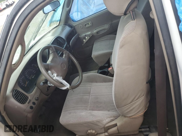 2002 Toyota Tundra SR5 with VIN 5TBRN34152S247245, listed as a Copart auction lot 54766955 with 195,863 mi miles and Salvage Title. Bid and sale history available at DreamBid. Image 7.