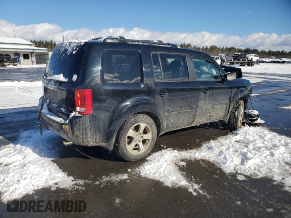 2013 Honda Pilot EX-L with VIN 5FNYF4H58DB037555, listed as a Copart auction lot 44015755 with Not Provided miles and Salvage Title. Bid and sale history available at carsss.com. Image 3.