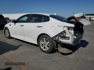 2018 Kia Optima S with VIN 5XXGT4L37JG199230, listed as a Copart auction lot 58444465 with 118,517 mi miles and Salvage title. Bid and sale history available at DreamBid. Image 2.