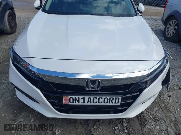 2019 Honda Accord Touring with VIN 1HGCV2F96KA009252, listed as a IAAI auction lot 42003043 with 76,249 mi miles and . Bid and sale history available at DreamBid. Image 12.