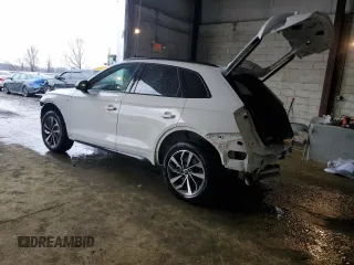 2024 Audi Q5 S line Premium with VIN WA1GAAFY9R2116288, listed as a Copart auction lot 49807975 with 1,126 mi miles and Salvage Title. Bid and sale history available at carsss.com. Image 2.