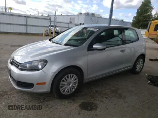 2010 Volkswagen Golf with VIN WVWBB7AJ6AW259870, listed as a Copart auction lot 45195705 with 81,240 mi miles and Salvage Title. Bid and sale history available at carsss.com. Image 1.