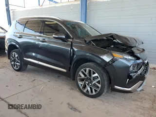 2023 Hyundai Santa Fe Calligraphy with VIN 5NMS5DAL4PH572306, listed as a Copart auction lot 57300625 with 23,957 mi miles and Salvage title. Bid and sale history available at DreamBid. Image 4.