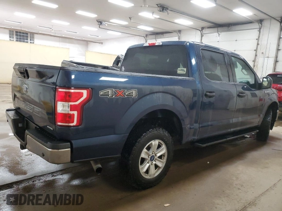 2020 Ford F-150 XL with VIN 1FTEW1EP5LKE47173, listed as a Copart auction lot 54447885 with 210,764 mi miles and Clean Title. Bid and sale history available at carsss.com. Image 3.