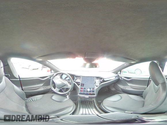 2016 Tesla Model S 70 with VIN 5YJSA1E18GF131881, listed as a Copart auction lot 54513134 with 133,785 mi miles and Salvage title. Bid and sale history available at DreamBid. Image 13.