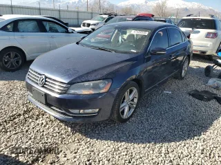 2014 Volkswagen Passat TDI SEL Premium with VIN 1VWCN7A36EC020157, listed as a Copart auction lot 47420535 with 169,156 mi miles and Salvage Title. Bid and sale history available at carsss.com. Image 1.
