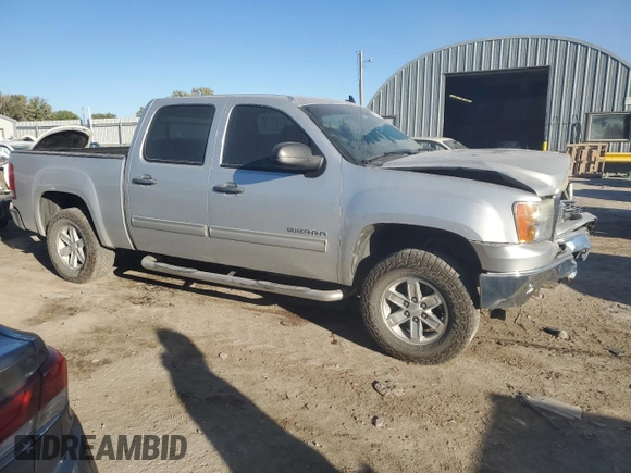 2012 GMC Sierra 1500 with VIN 3GTP1VE74CG170635, listed as a Copart auction lot 76307844 with 99,361 mi miles and Salvage Title. Bid and sale history available at DreamBid. Image 4.
